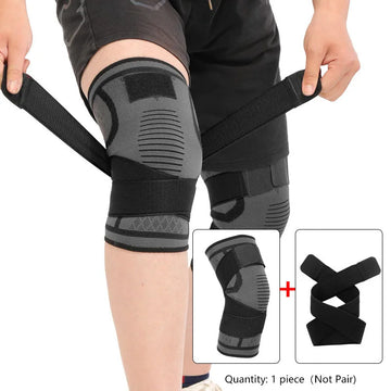 Knee Pad – Nylon Sports Brace for Running, Fitness & Basketball